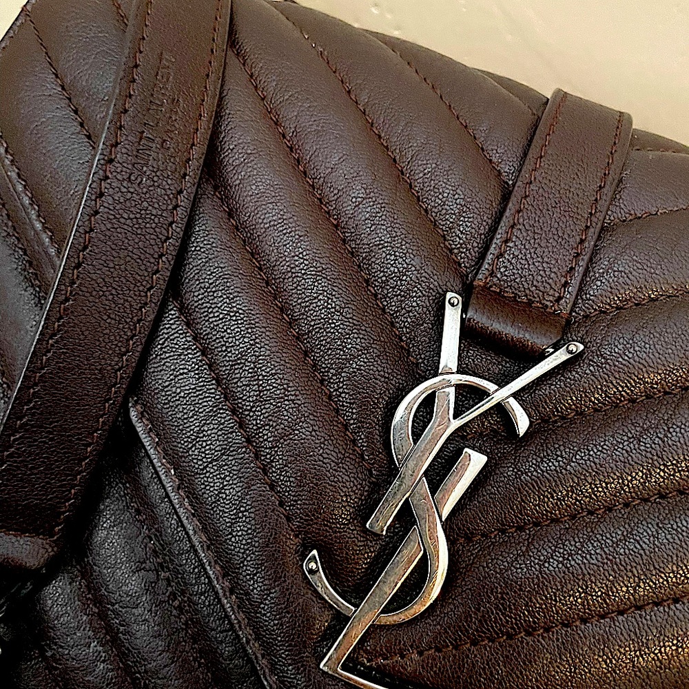 Yves Saint Laurent Medium College Bag - Picture 3 of 12